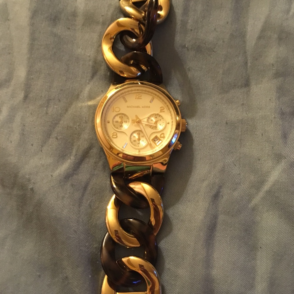Michael Kors Tortoise Watch